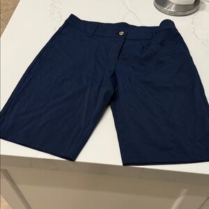 Navy Blue Women's Athletic Shorts